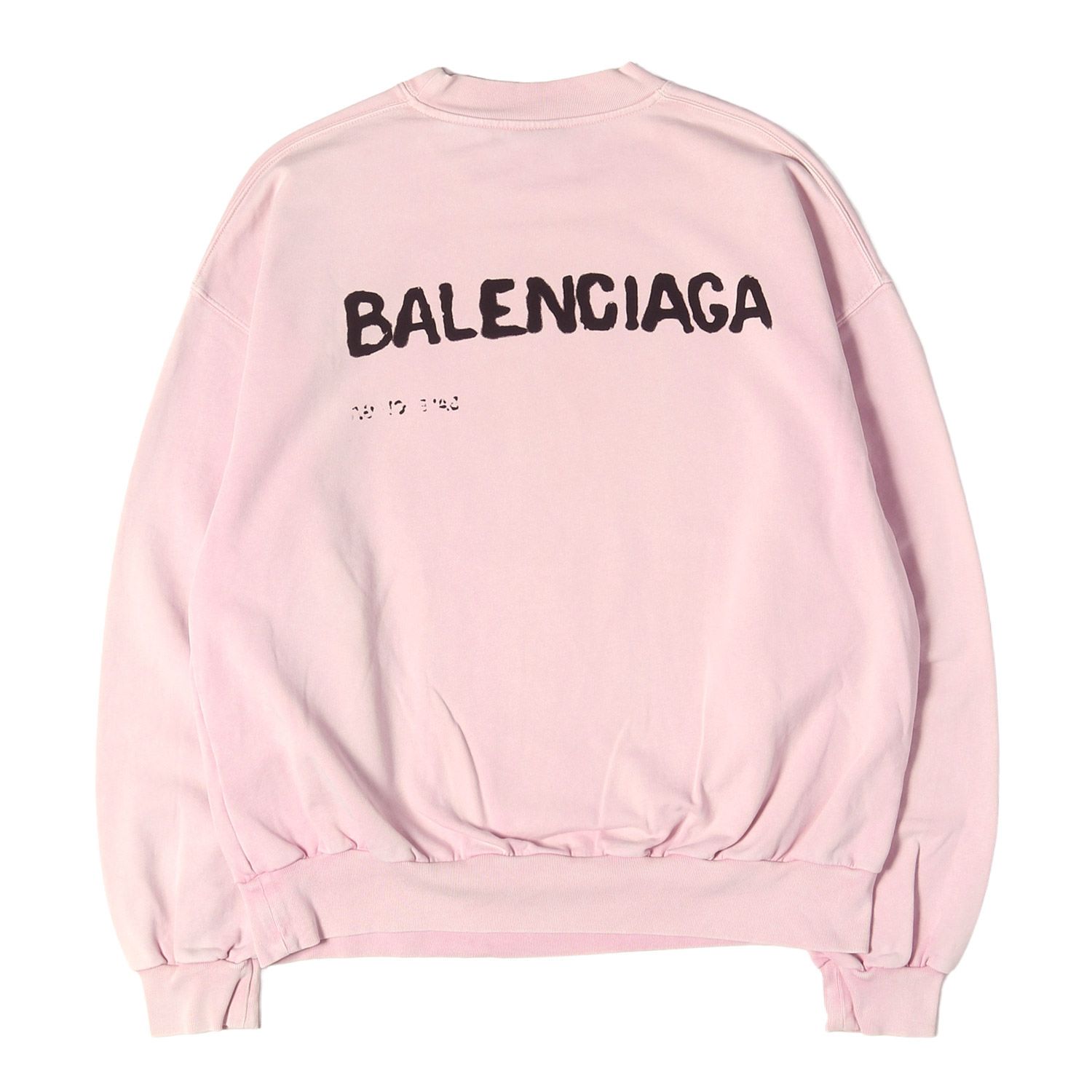 BALENCIAGA バレンシアガ スウェット ペールピンク サイズ:XS 23AW
