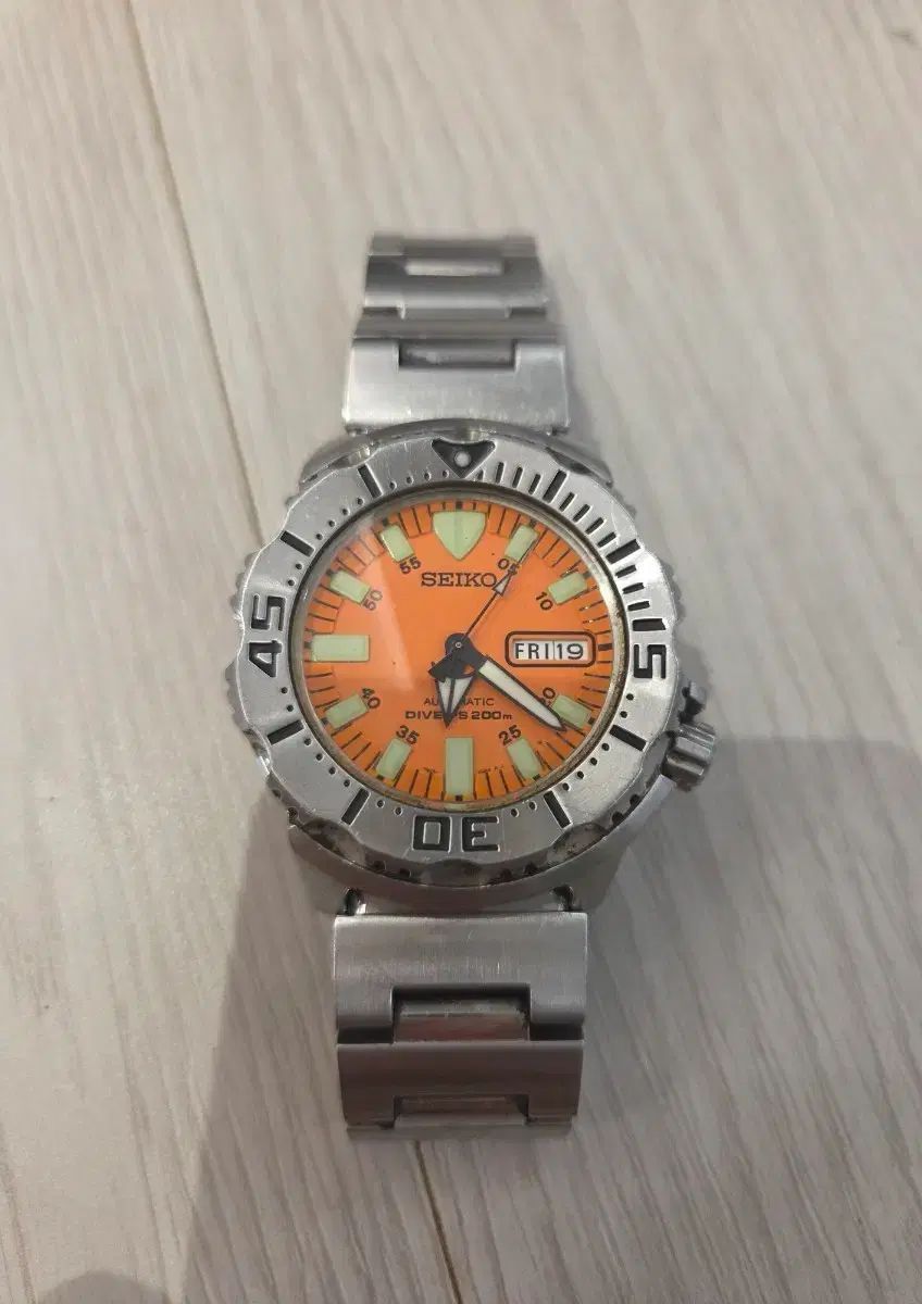 セイコー オレンジ MONSTER 1世代 SKX781