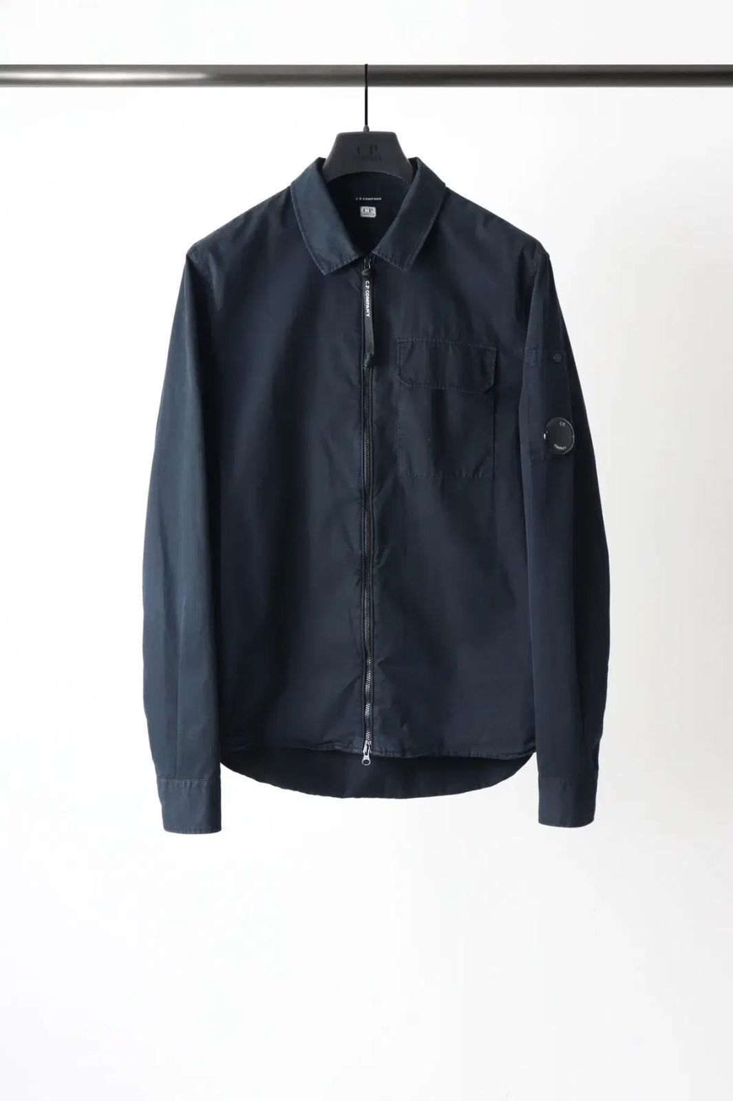 C.P. COMPANY シーピーカンパニー レンズ ギャバジン オーバーサイズシャツ M 出品
