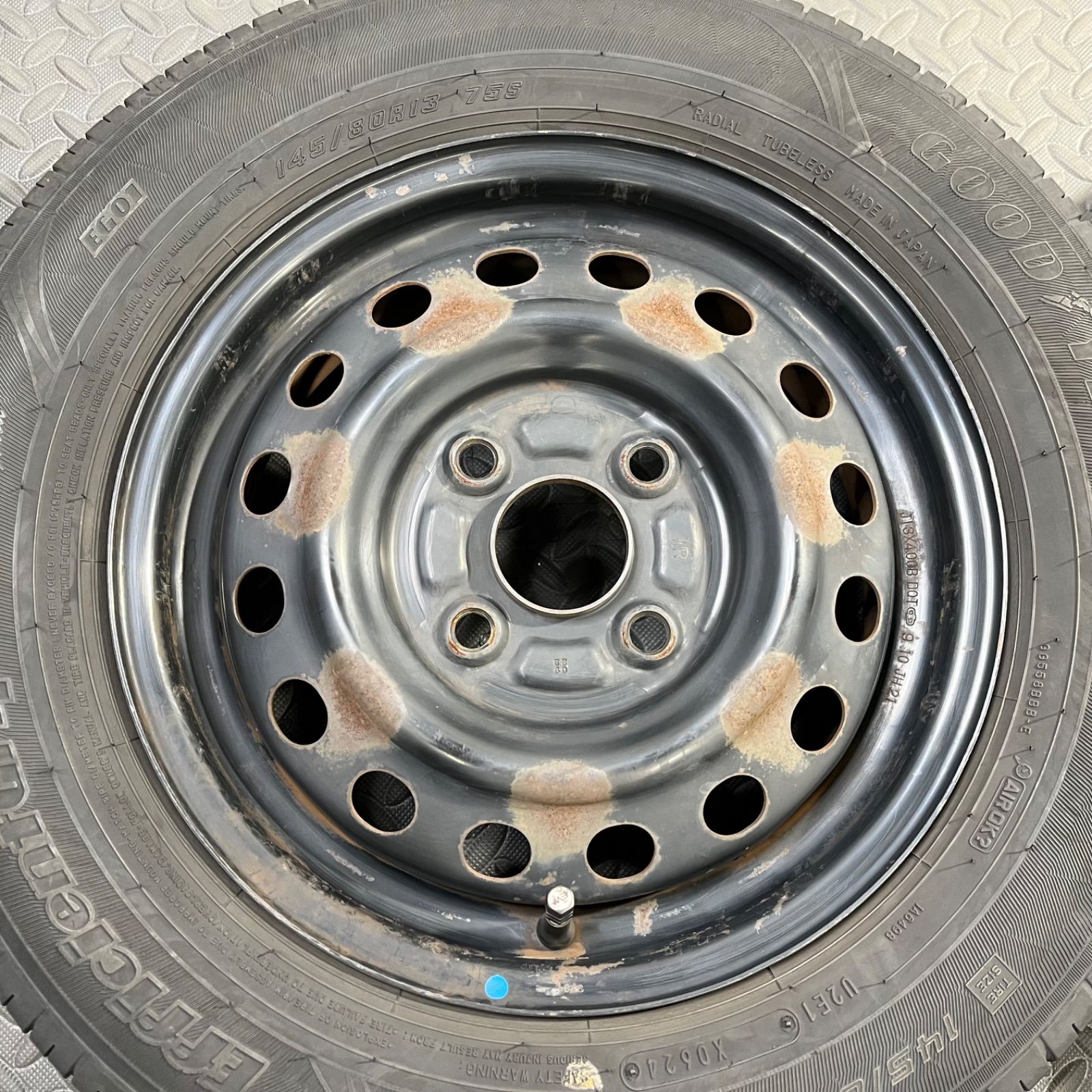 22/24年製 145/80R13 グッドイヤー エフィシェントグリップ EG01