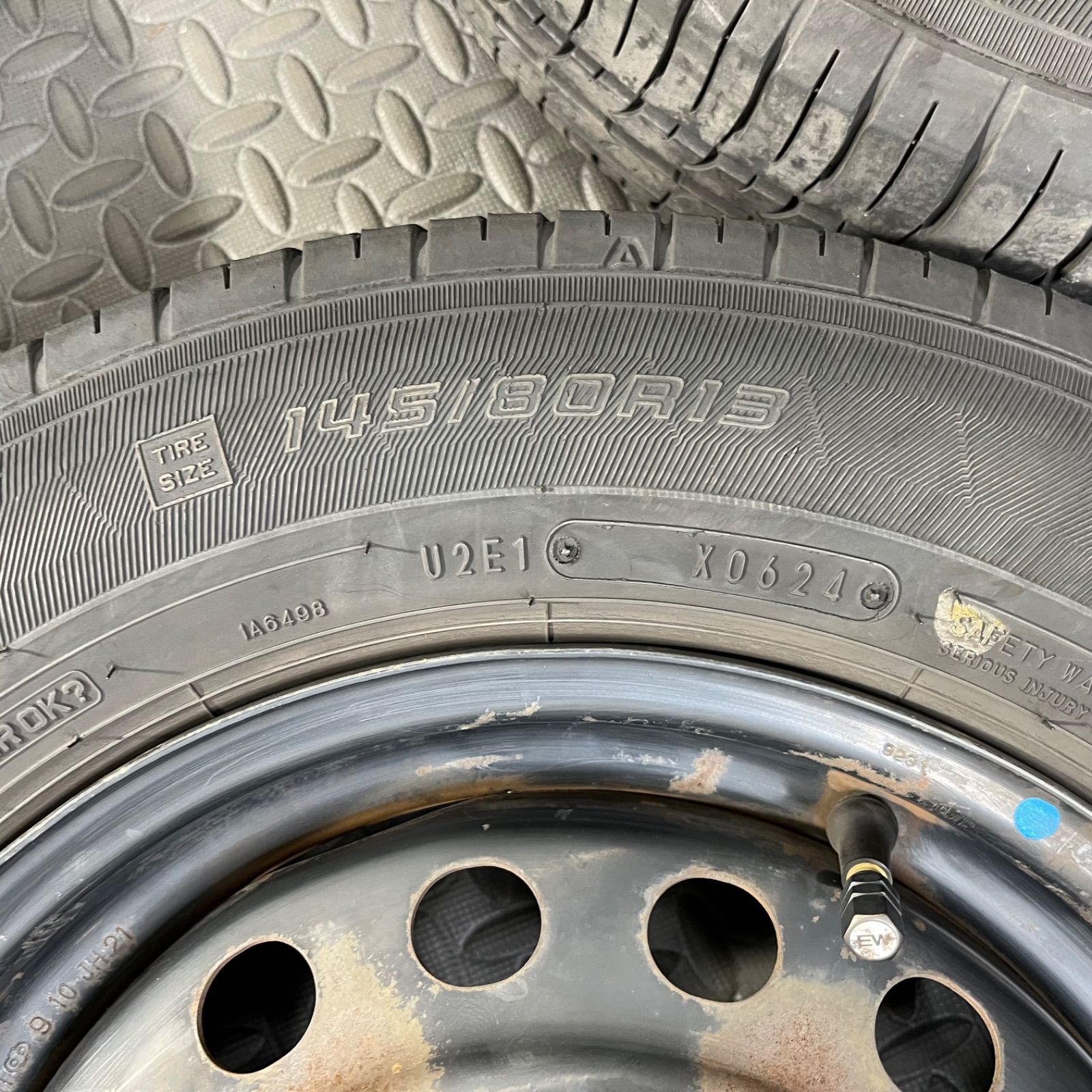22/24年製 145/80R13 グッドイヤー エフィシェントグリップ EG01