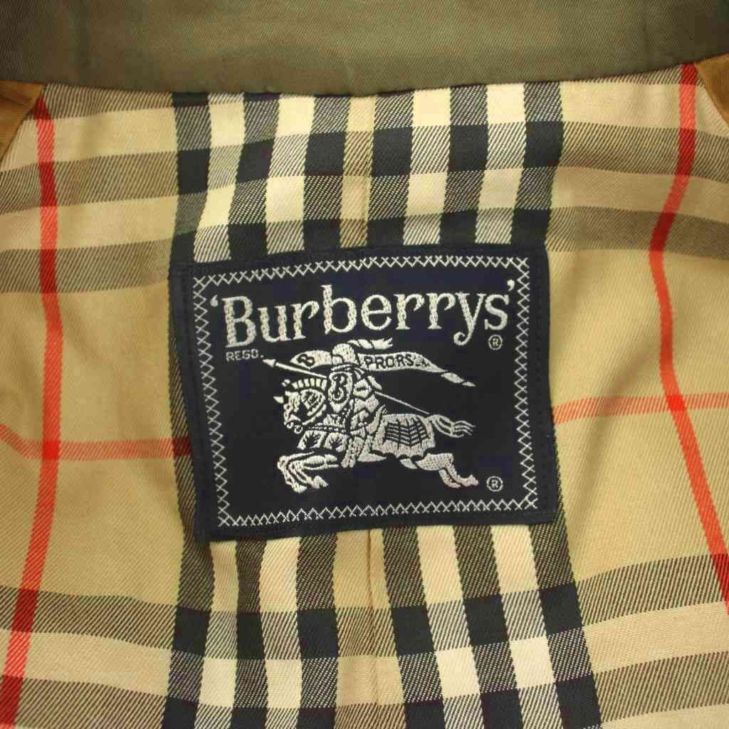 バーバリーズ Burberrys ヴィンテージ トレンチコート ロング 裏地ノバ