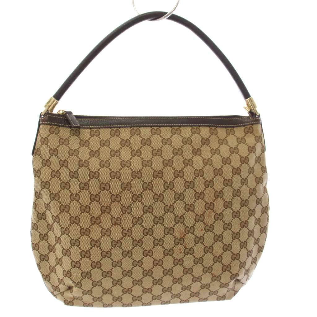 グッチ GUCCI トートバッグ ワンショルダーバッグ キャンバス GG柄 ベージュ 161718 /TK ■OH