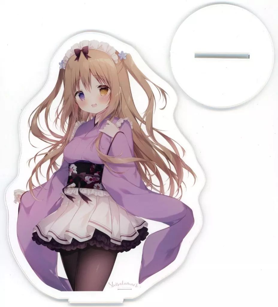 【中古】アクリルスタンド・アクリルパネル 【オリジナル】まいちゃんアクリルスタンド(しらたま) しらたまFANBOXスペシャルおうえんプラン継続特典第4弾/しらたまこ