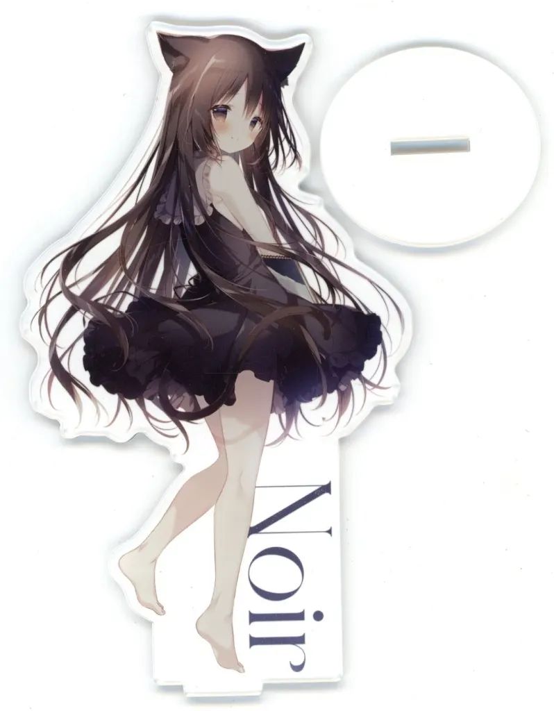 【中古】アクリルスタンド・アクリルパネル 【星空鉄道とシロの旅】アクリルスタンド ノワール(しらたま) FANBOX継続特典第6弾/しらたまこ