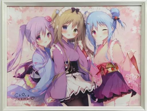 【中古】同人その他雑貨 【オリジナル】複製原画(しらたま) /しらたまこ