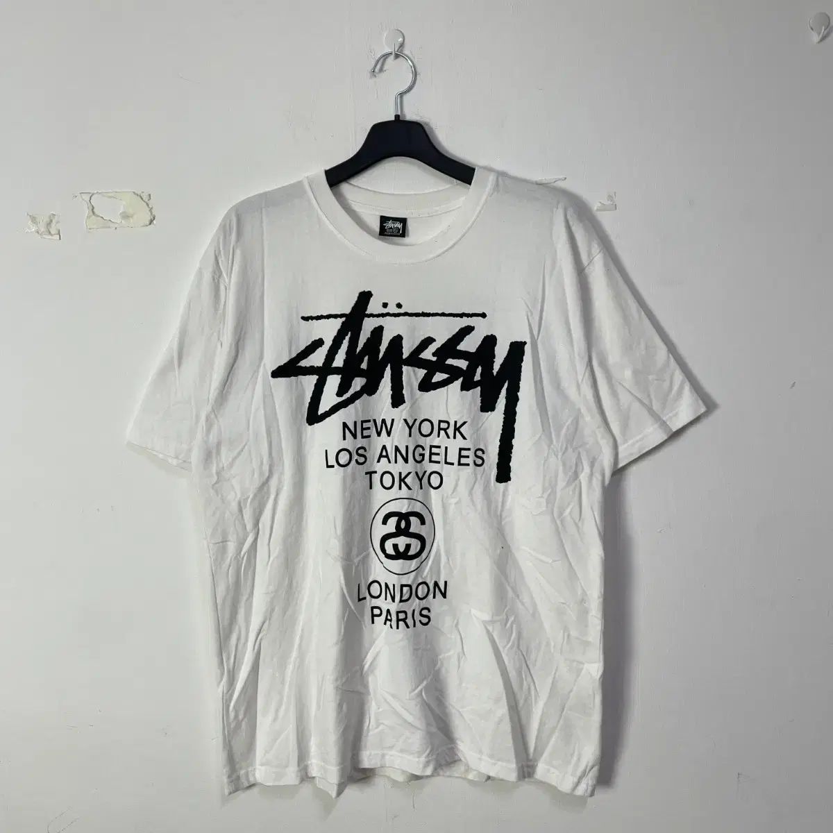 STUSSY WORLD TOUR 半袖 Tシャツ 白