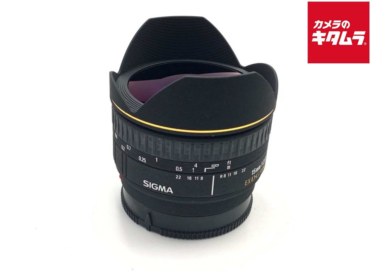 【中古】 【並品】 シグマ 15mmF2.8 EX DG DIAGONAL FISHEYE SONY