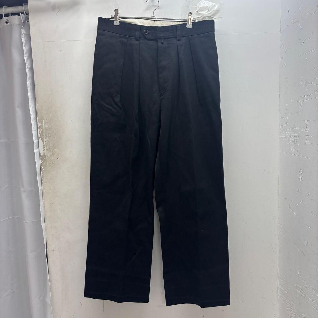 NEAT ニート CORDUROY SLACKS PANTS コーデュロイパンツ ブラック size:48【中目黒B06】