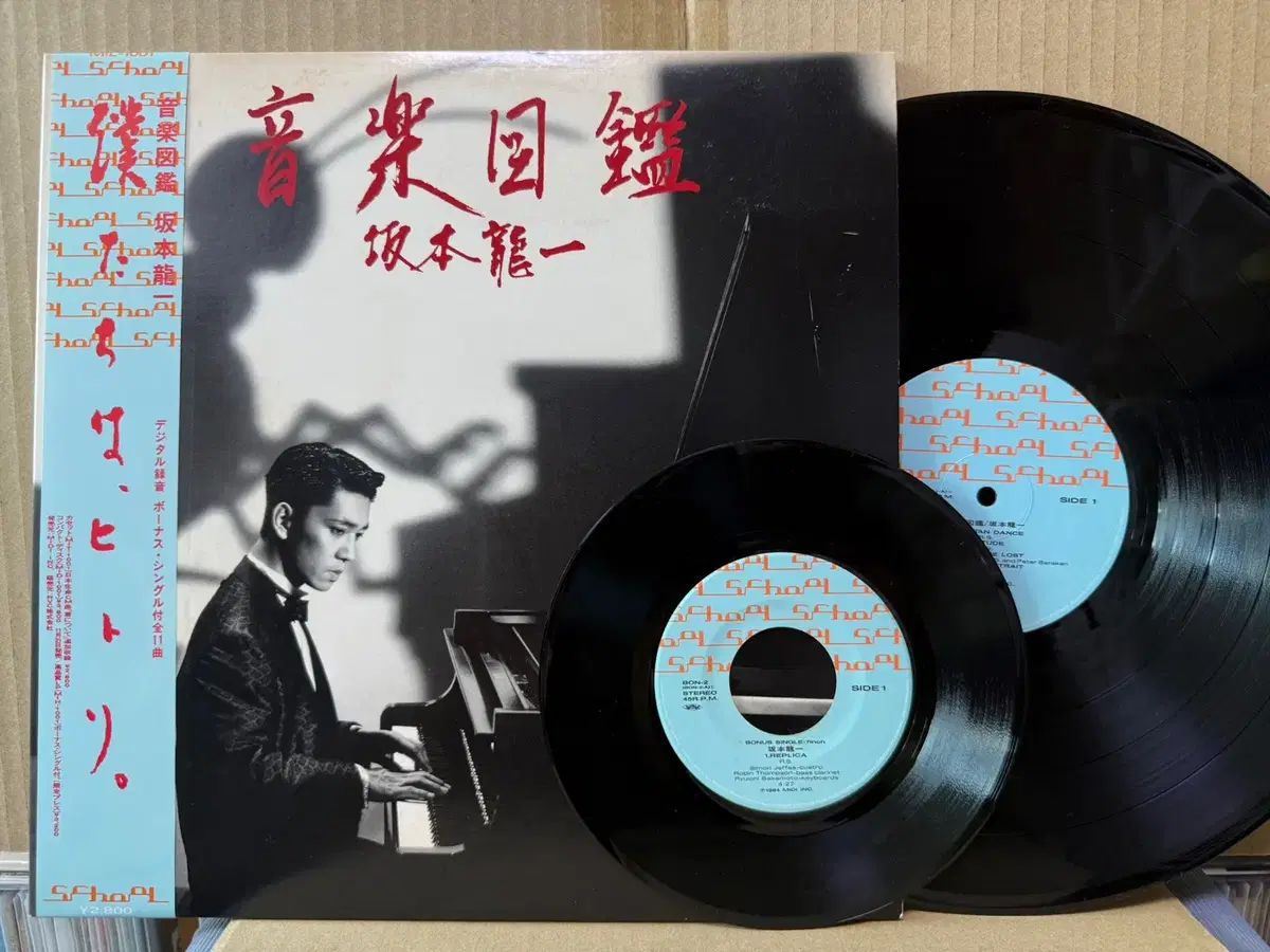 (日本 LP ） Sakamoto Ryuichi 音楽図鑑 早い シングルクラス 含め
