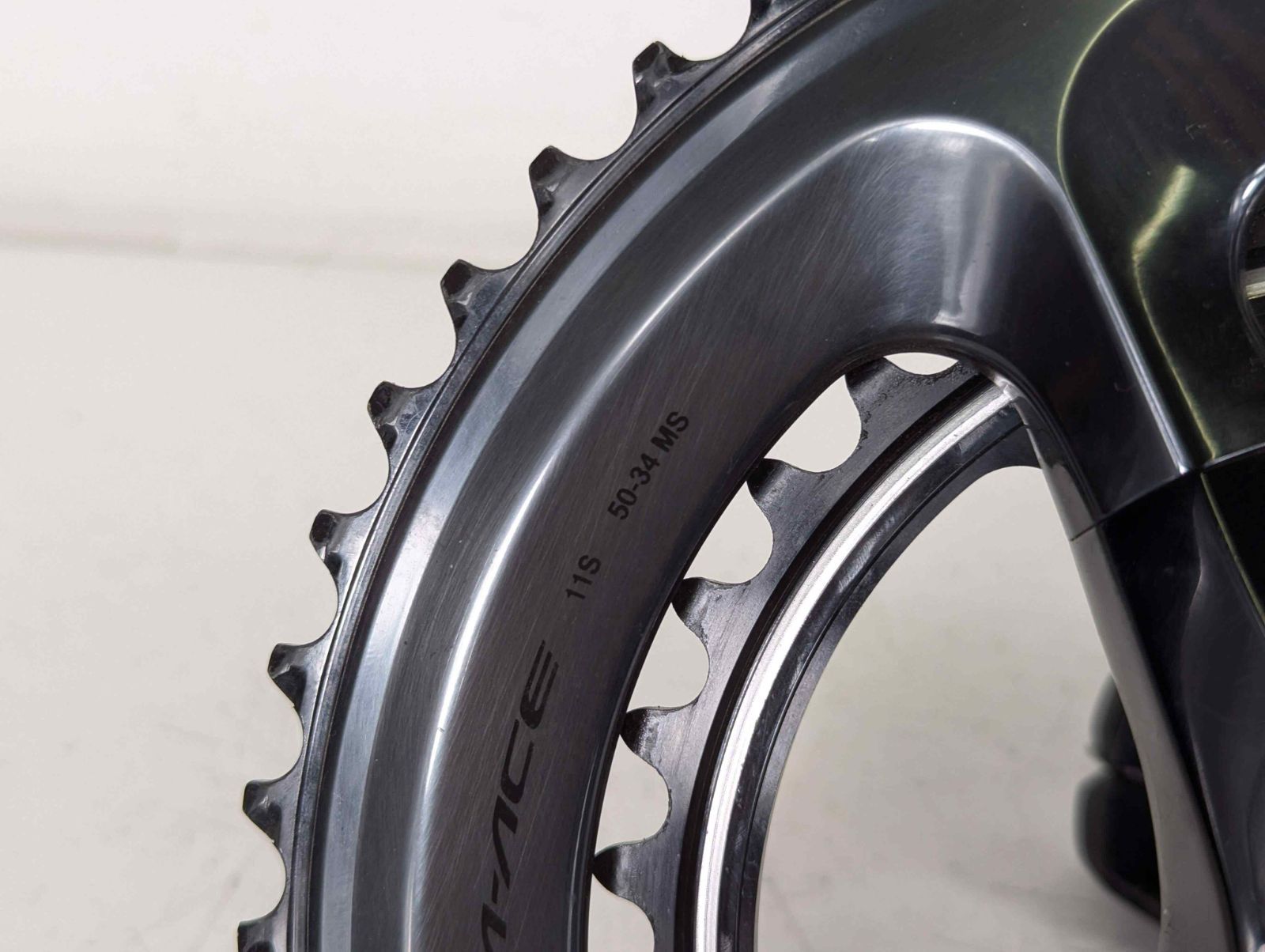 並品】Shimano シマノ Duraace FC R9100 50-34t 165mm クランク