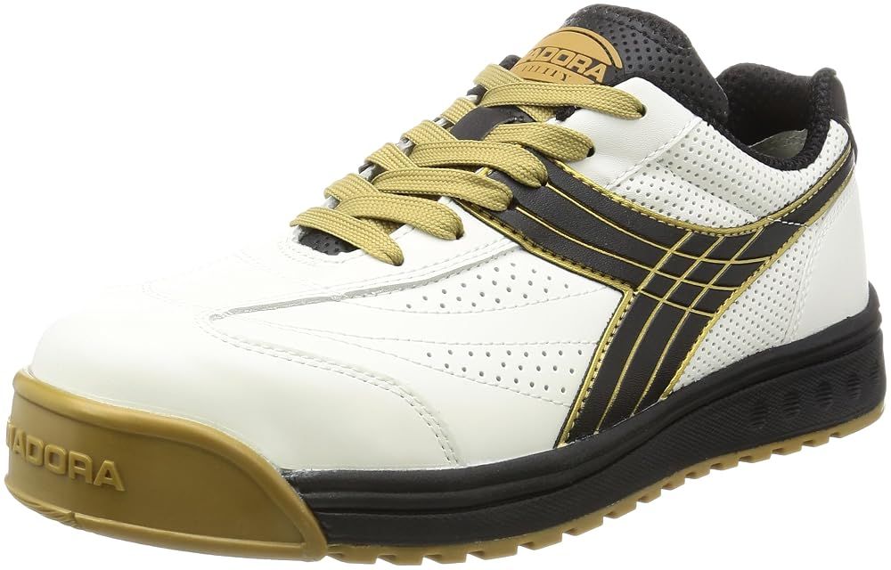 DIADORA(ディアドラ) 安全靴 ピーコック PC-12 ホワイト/ブラック 24.5cm