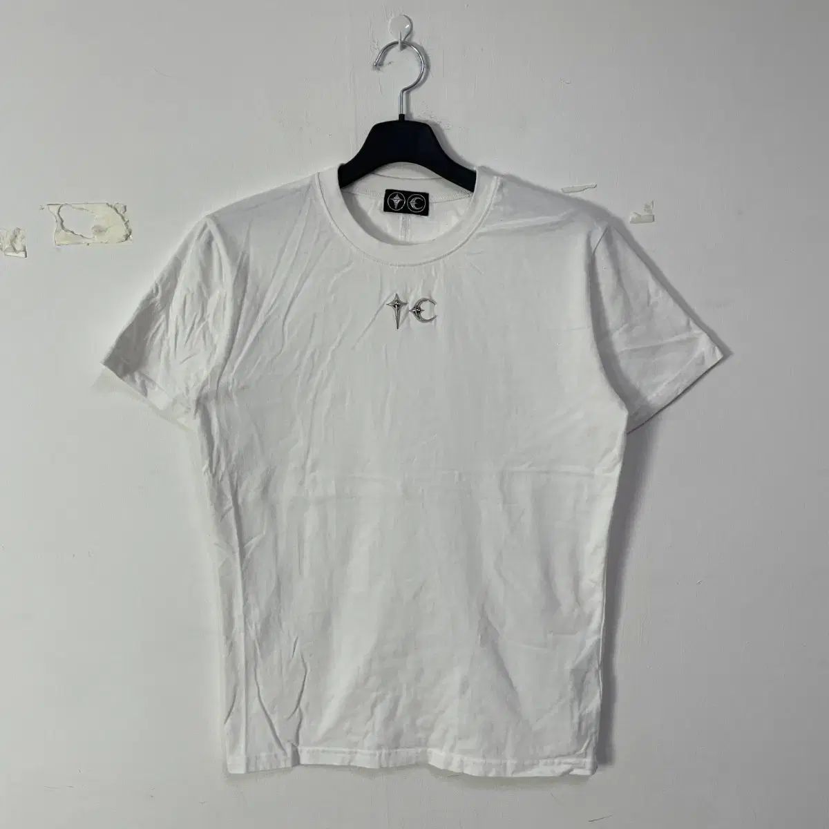 サグクラブ TC スリム 半袖 Tシャツ 白