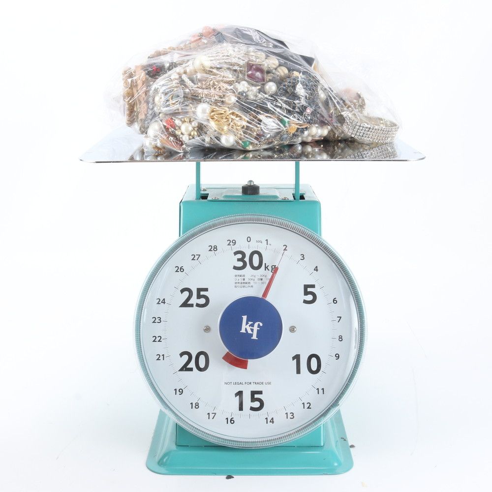 まとめ 約2kg セット イヤリング ブレスレット ブローチ 指輪 金属 パール アクセサリー ネックレス レディース メンズ WIM EE46-4【中古】