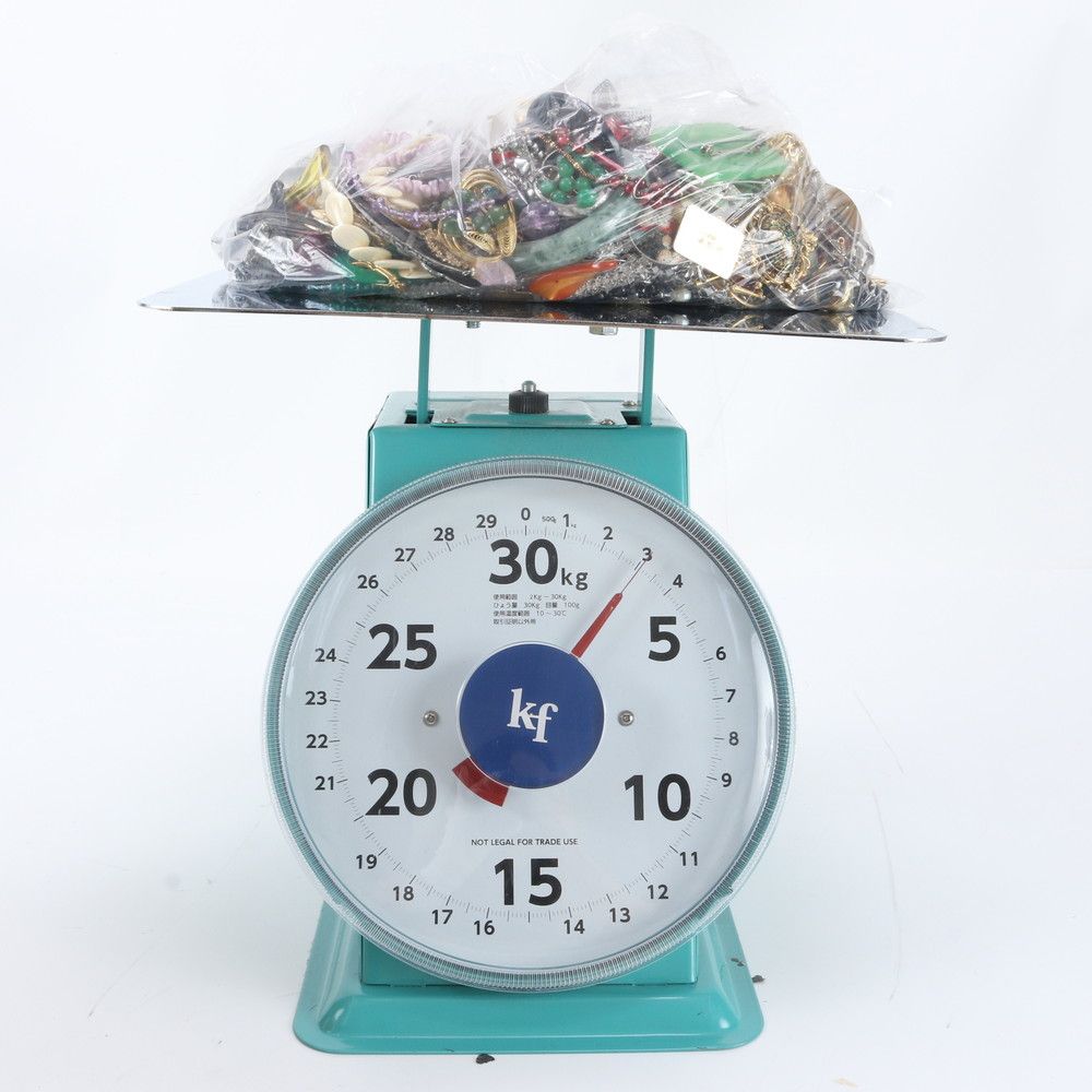 まとめ 約3kg セット イヤリング ブレスレット ブローチ 指輪 金属 パール アクセサリー ネックレス レディース メンズ WIM EE46-5【中古】