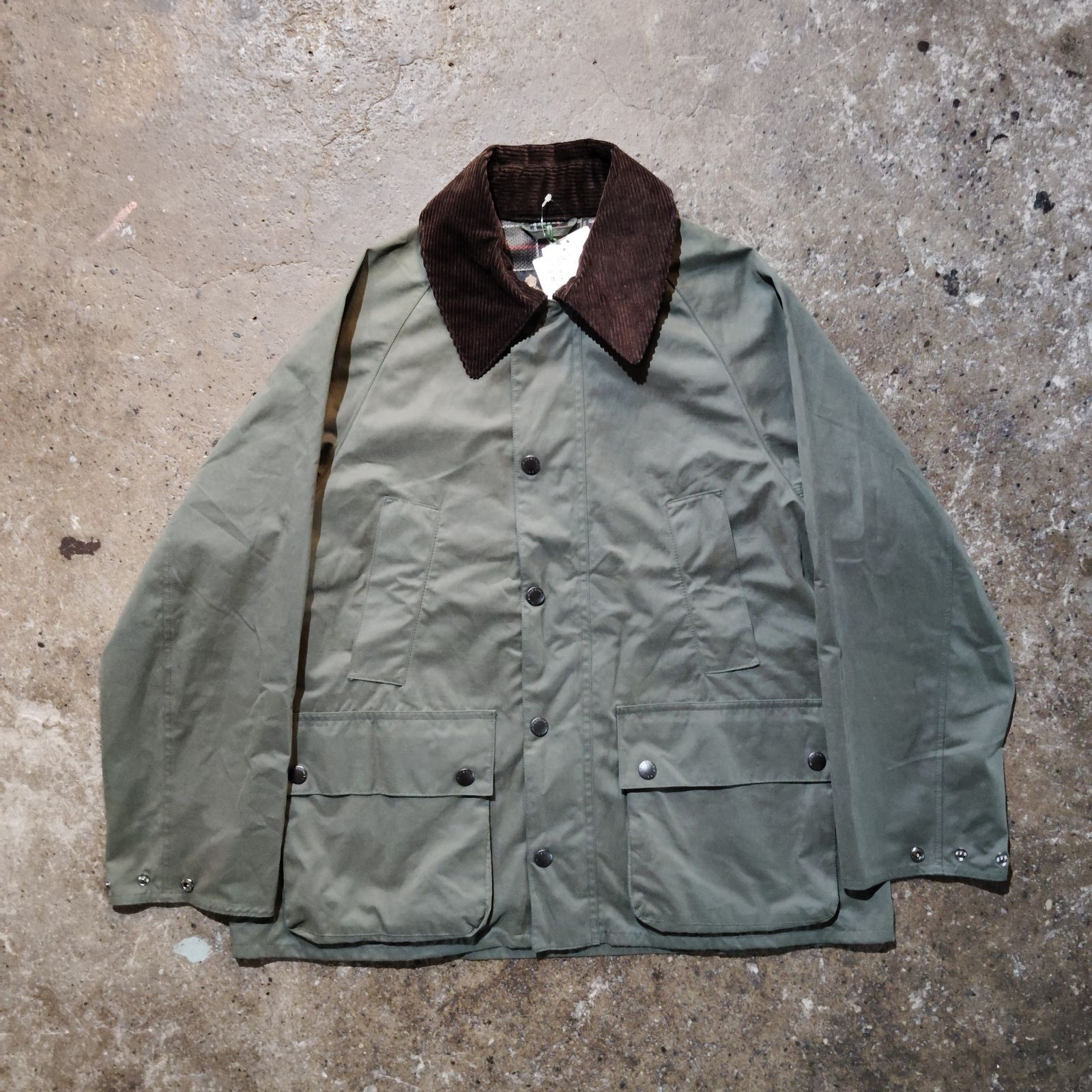 Barbour OS Peached BEDALE 36 バブアー ピーチスキン ビデイル