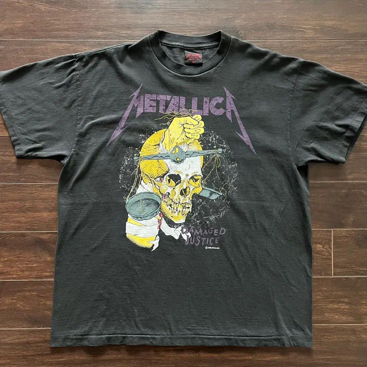 XL メタリカ(メタリカ) 밴드 부틀렉 Tシャツ