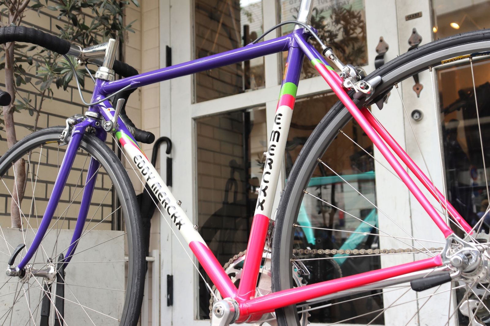 エディメルクス78年コルナゴ　スーパー希少ロードバイクフレームBB.ヘッドパーツ エディメルクス EDDY MERCKX コルサ エクストラ CORSA EXTRA 1992