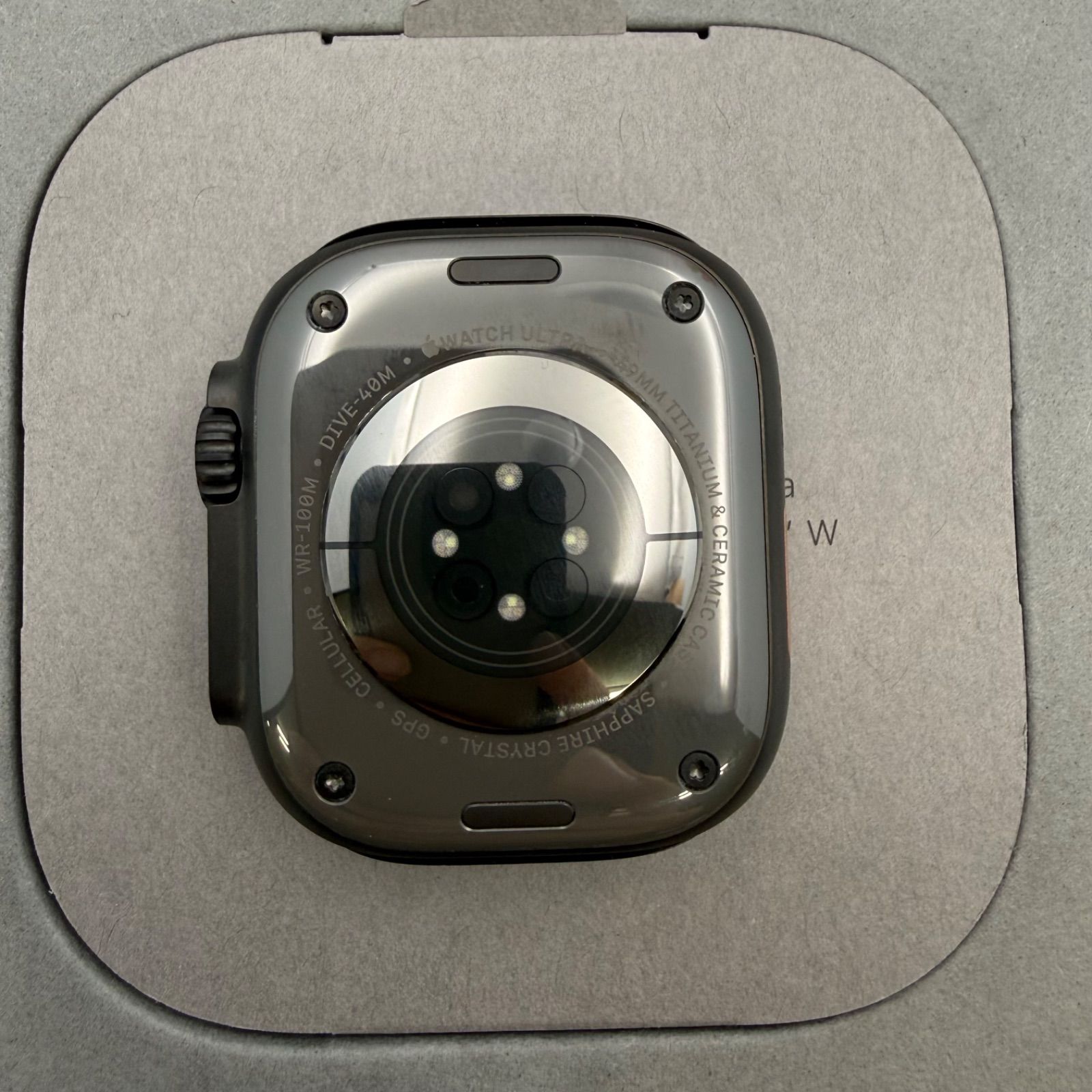 Apple Watch Ultra 3 ほぼ未使用 Black Alpine Loop M - メルカリ