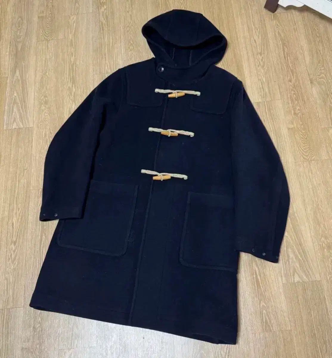 BEAN POLE ビーンポール ネイビー ダッフル コート 100