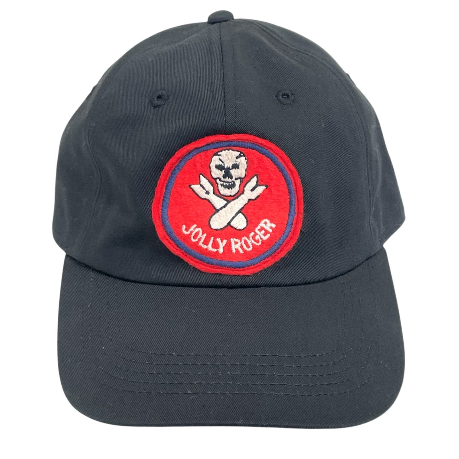 ほぼ新品 Fサイズ THE REAL McCOY'S MA25003 BASEBALL CAP JOLLY ROGER リアルマッコイズ ベースボールキャップ ジョリーロジャース