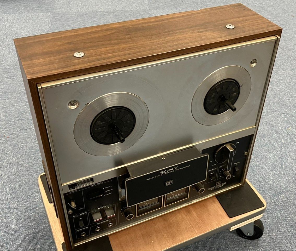 通電確認済み】SONY ソニーオープンリールデッキSTEREOTAPECORDER TC