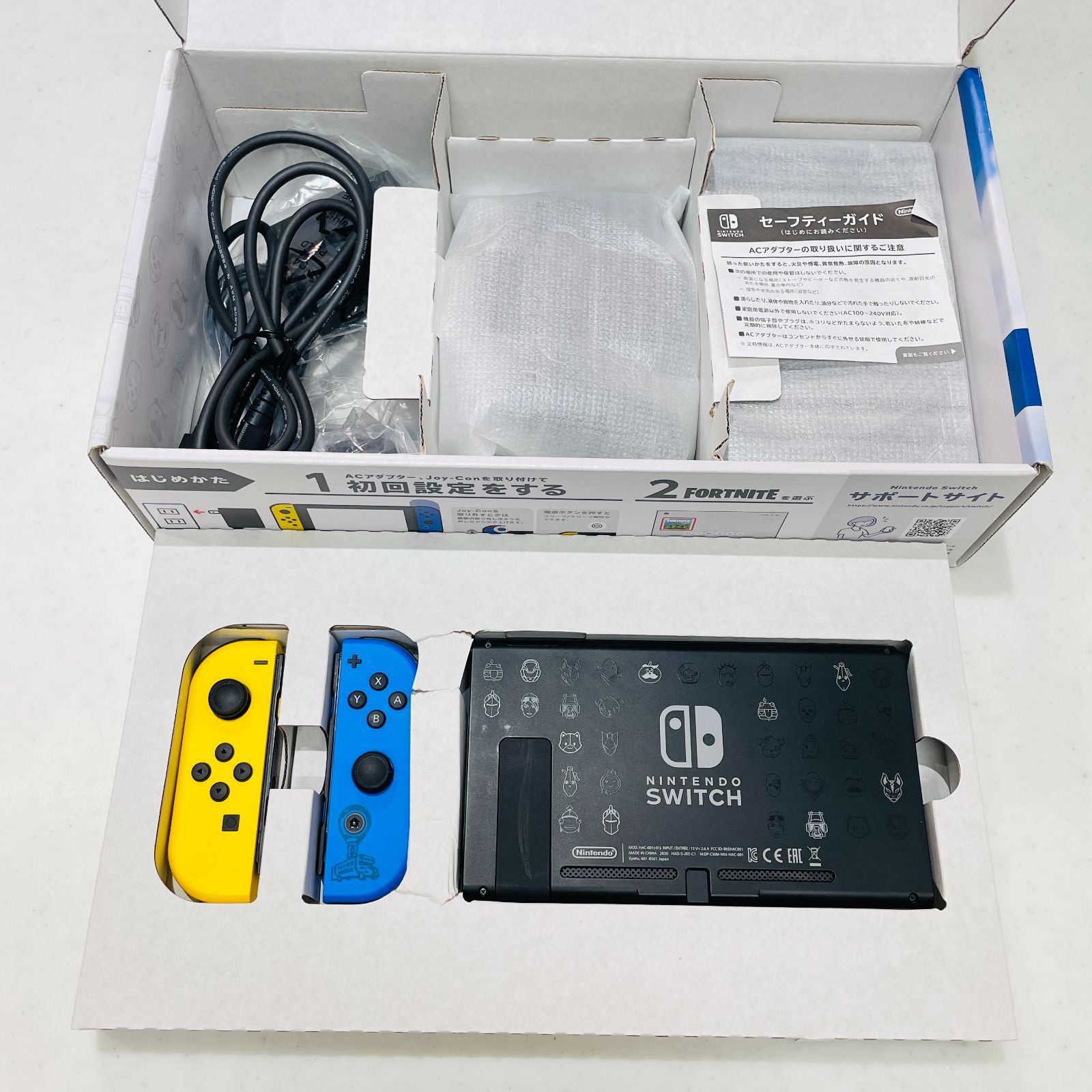 【限定・美品】Nintendo Switch フォートナイトセット スイッチ本体 ニンテンドースイッチ フォートナイト Specialセット 本体 美品 動作