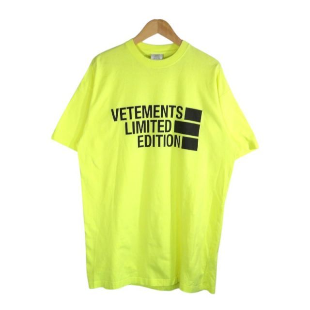 VETEMENTS LIMITED EDITION LOGO TEE サイズXS UE51TR810Y ヴェトモン リミテッド エディション ロゴ Tシャツ トップス 大名店