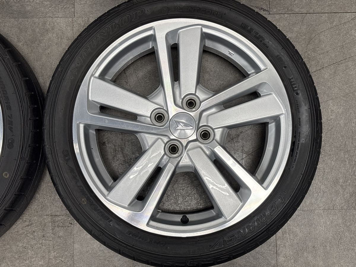 交換用に】ダイハツ コペン 純正 16in 4.5J +45 PCD100 ダンロップ 