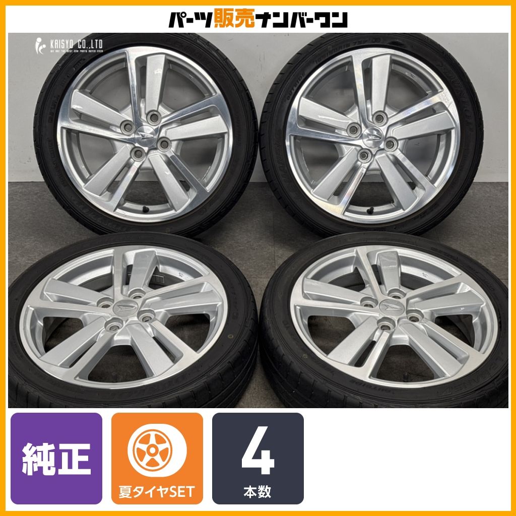 交換用に】ダイハツ コペン 純正 16in 4.5J +45 PCD100 ダンロップ
