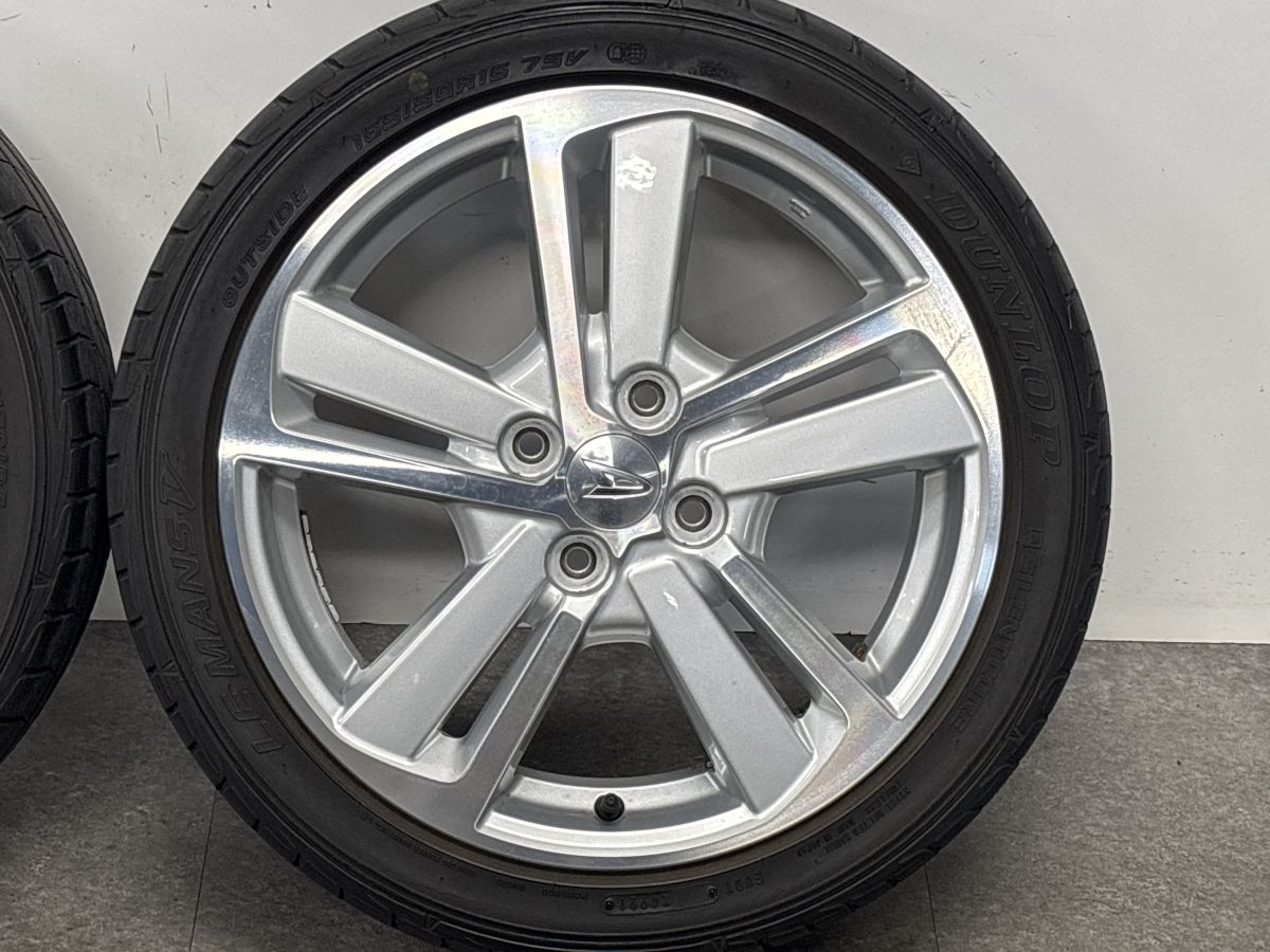 交換用に】ダイハツ コペン 純正 16in 4.5J +45 PCD100 ダンロップ 