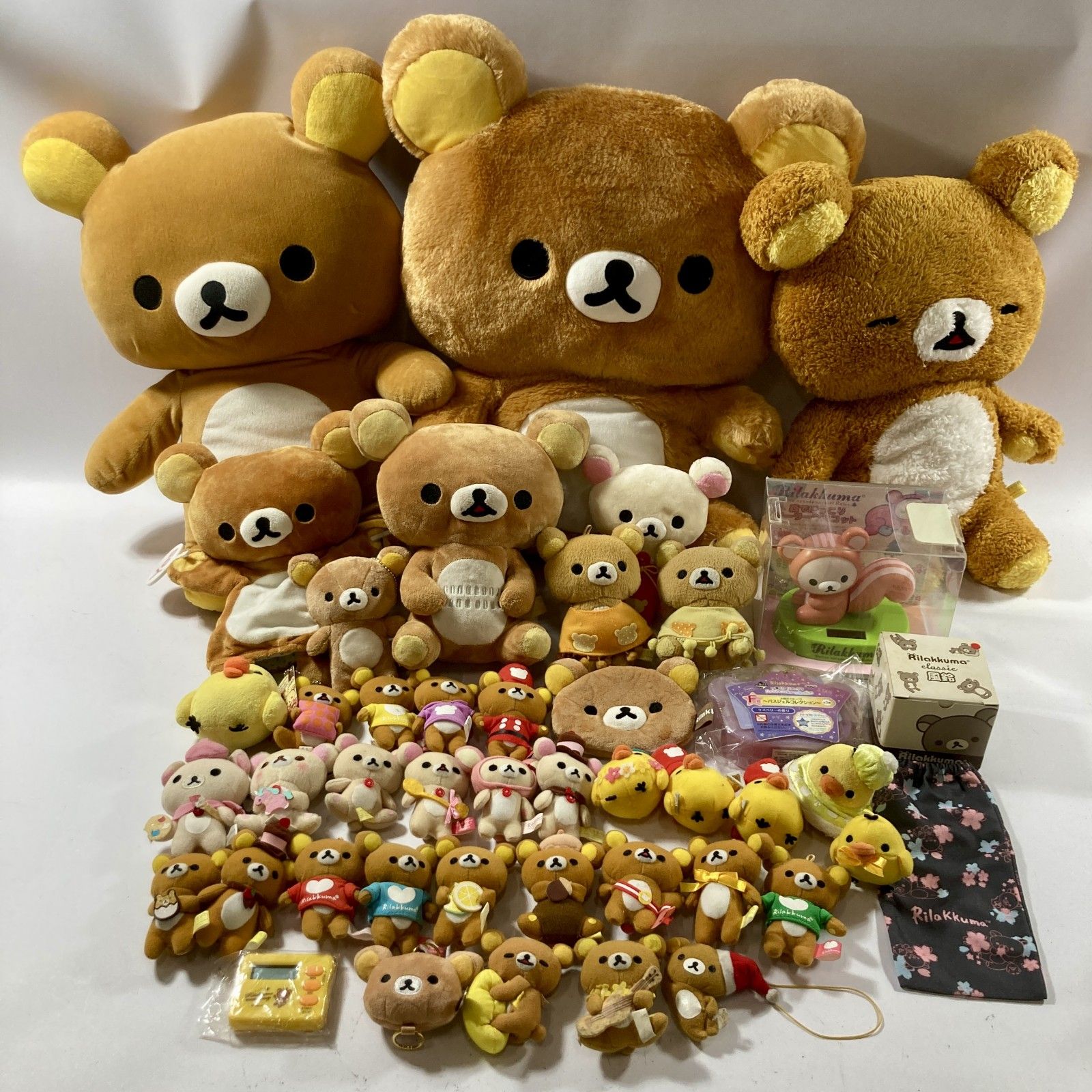 ☆ リラックマ グッズ 大量 まとめ商品 ぬいぐるみ ソーラーマスコット