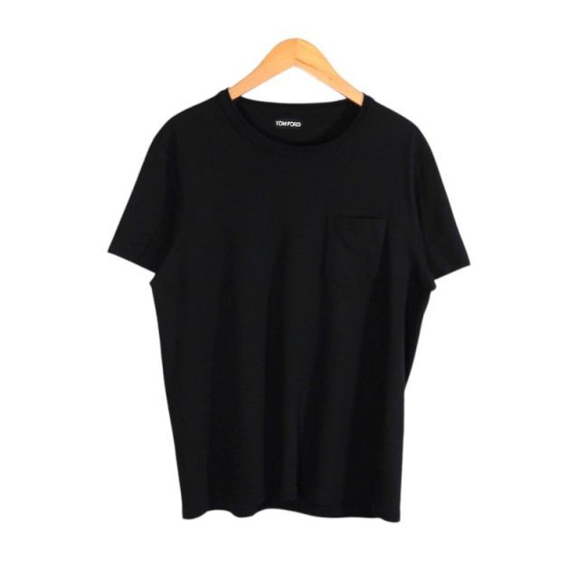 TOM FORD MAGLIETTA T SHIRT BLACK サイズ50 TFJ902 トムフォード マグリエッタ Tシャツ トップス 大名店