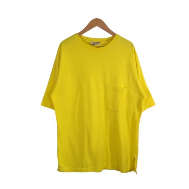 HERMES 鹿の子 TEE YELLOW サイズXL エルメス Tシャツ トップス 大名店