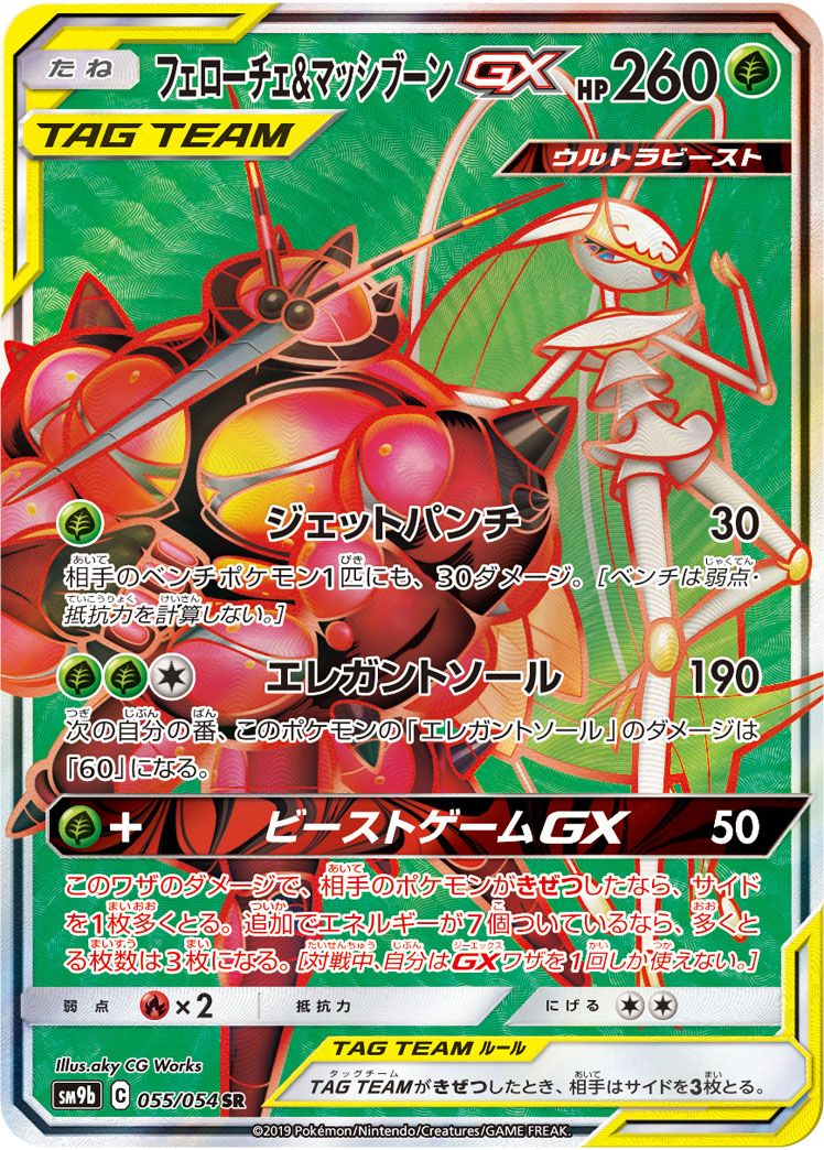 フェローチェ＆マッシブーンGX SR [フルメタルウォール] SM9b 055/054