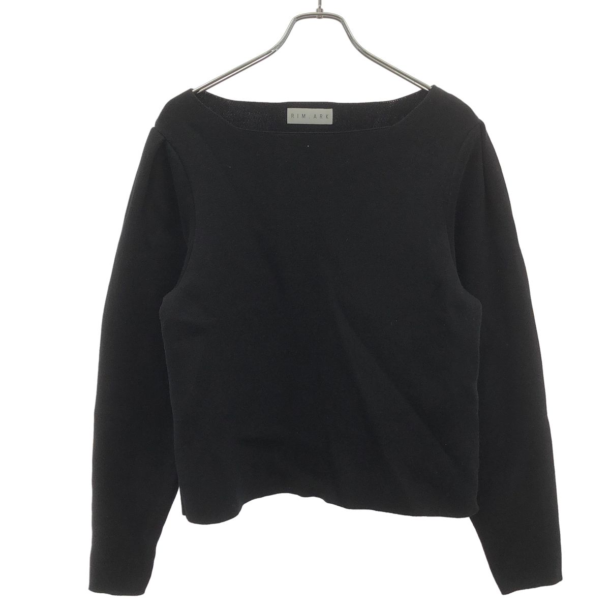 RIM.ARK リムアーク Neck parts knit tops ネックパーツニットトップス 460JSL70-0381 ブラック F