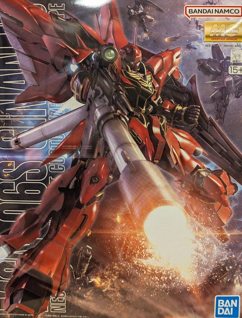 BANDAI SPIRITS MG バンダイナムコ シナンジュ(アニメver) 15+表記