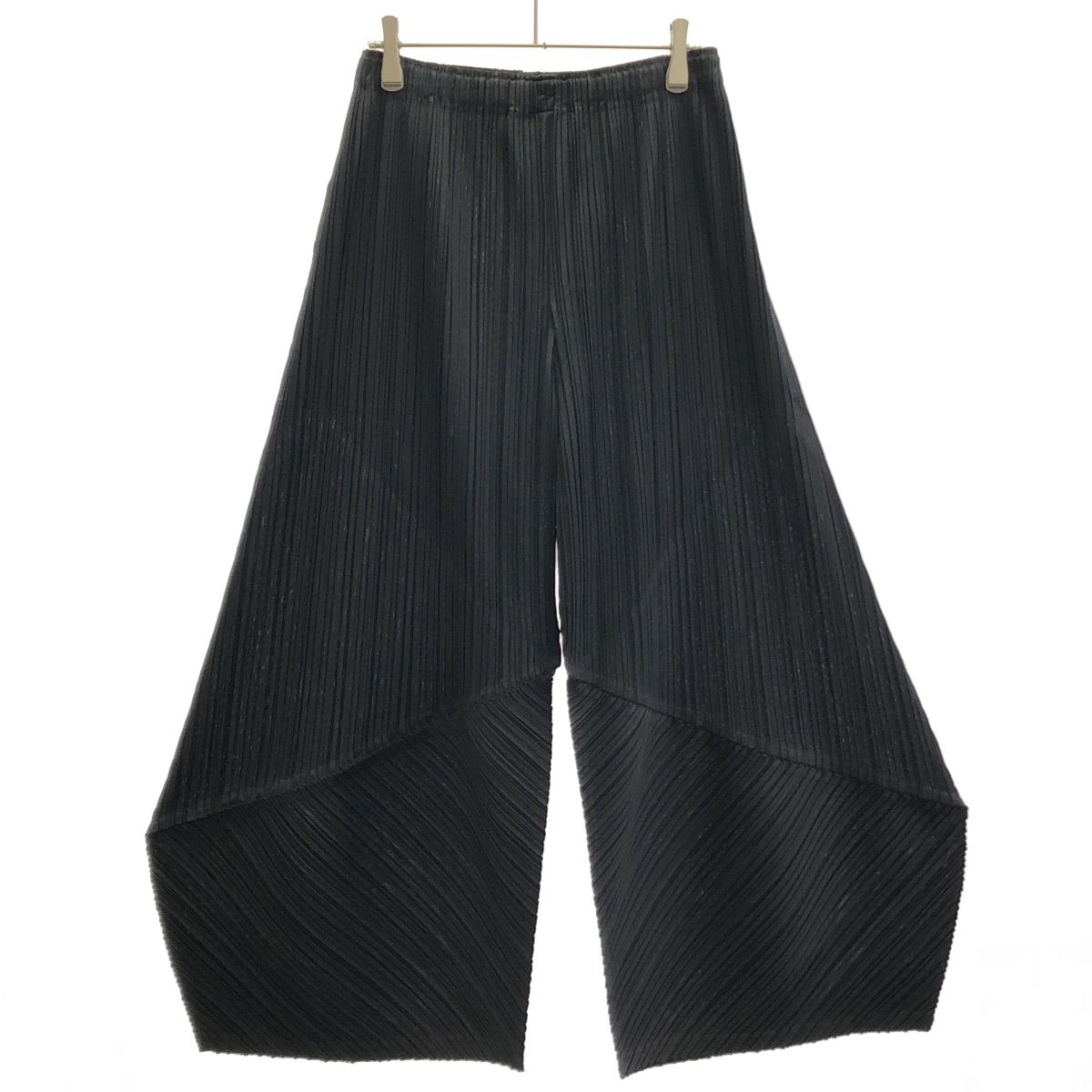 PLEATS PLEASE ISSEY MIYAKE プリーツプリーズ イッセイミヤケ 26SS THICKER BOTTOMS 2 プリーツワイドパンツ PP61JF383 ブラック 5