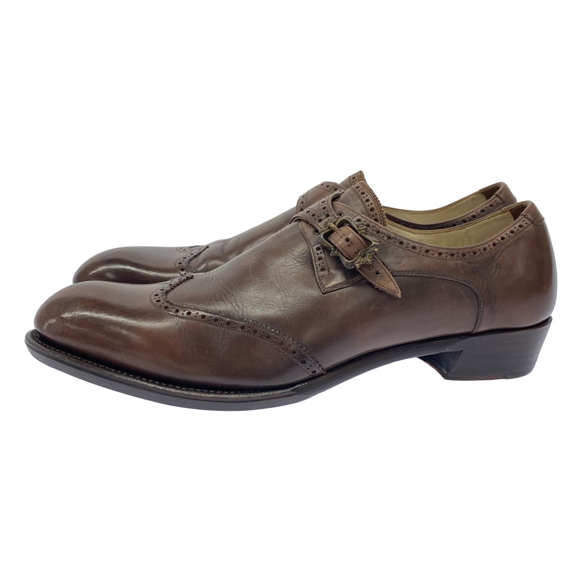 foot the coacher フットザコーチャー モンクストラップレザー 