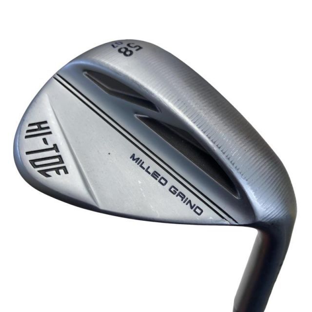 【中古】 テーラーメイド Taylor Made MILLED GRIND HI-TOE(2022) クローム 58°/07° ウェッジ WG NS PRO MODUS3 TOUR115 (フレックスS) メンズ 男性用 右利き 右用 Cランク ゴルフクラブ