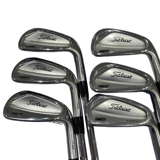 【中古】 タイトリスト Titleist CB 716 6S アイアンセット IR 純正特注シャフト (フレックスR) メンズ 男性用 右利き 右用 Cランク ゴルフクラブ