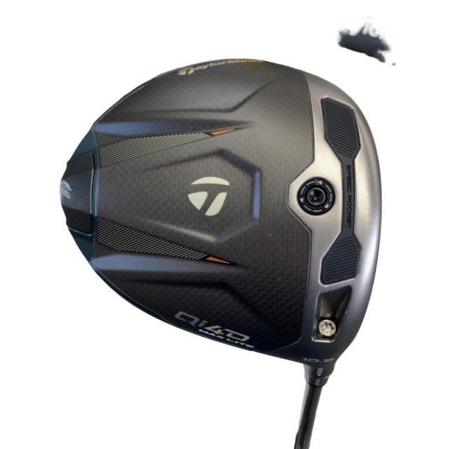 【中古】 テーラーメイド Qi4D MAX LITE 10.5° ドライバー DR REAX MR40(Qi4D DR) (フレックスSR) メンズ 男性用 右利き 右用 Cランク ゴルフクラブ