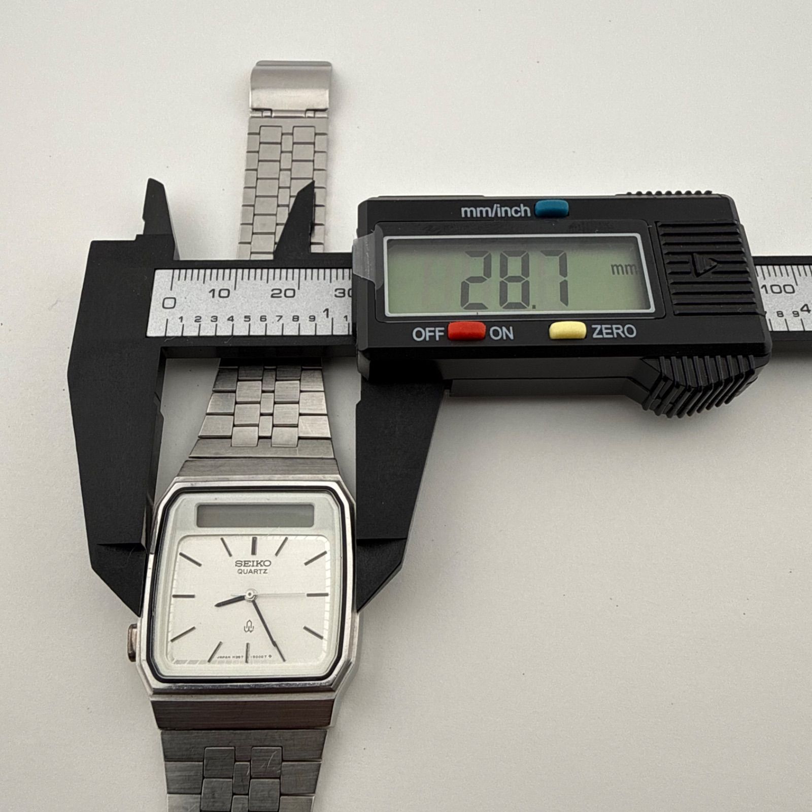 SEIKO H357-500A セイコー アナデジ メンズ 腕時計 クォーツ 不稼働