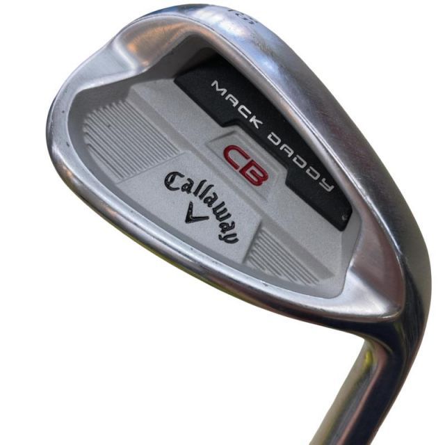 【中古】 キャロウェイ MACK DADDY CB クロムメッキ 56°/14° ウェッジ WG NS PRO 950GH neo (フレックスS) メンズ 男性用 右利き 右用 Cランク ゴルフクラブ