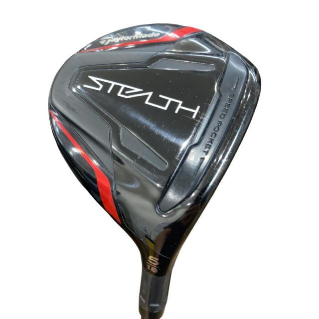 【中古】 テーラーメイド STEALTH 5W フェアウェイウッド FW TENSEI RED TM50(STEALTH FW) (フレックスSR) メンズ 男性用 右利き 右用 Cランク ゴルフクラブ