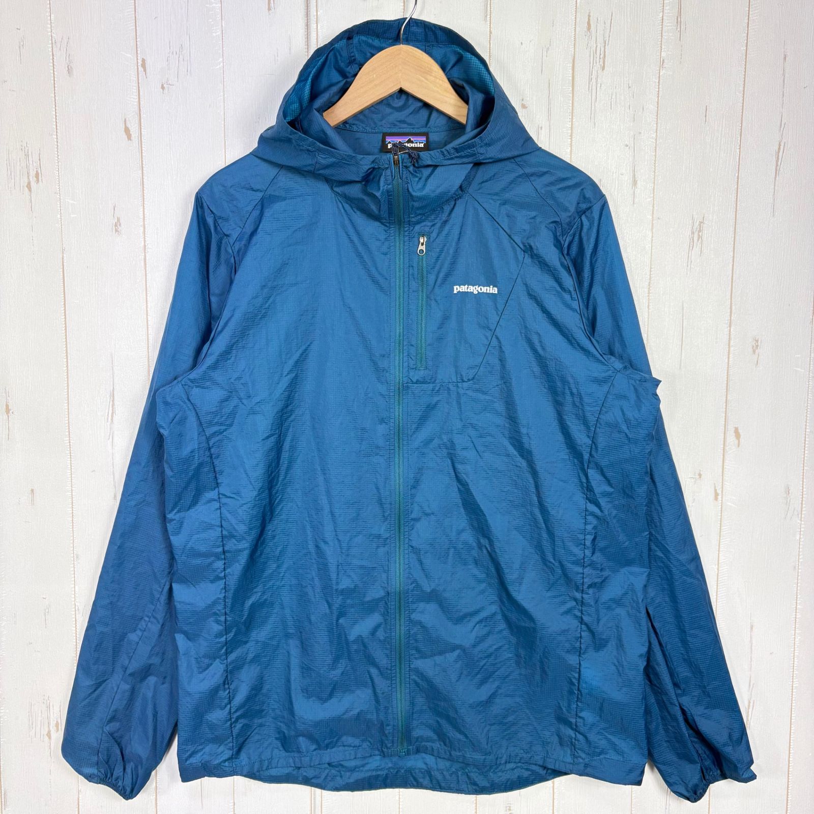 パタゴニア　廃盤モデル フーディニ プルオーバー 【S】ネイビー×ブルー ✉️Men's L ネイビー系 2016 Patagonia ( パタゴニア ) フーディニ