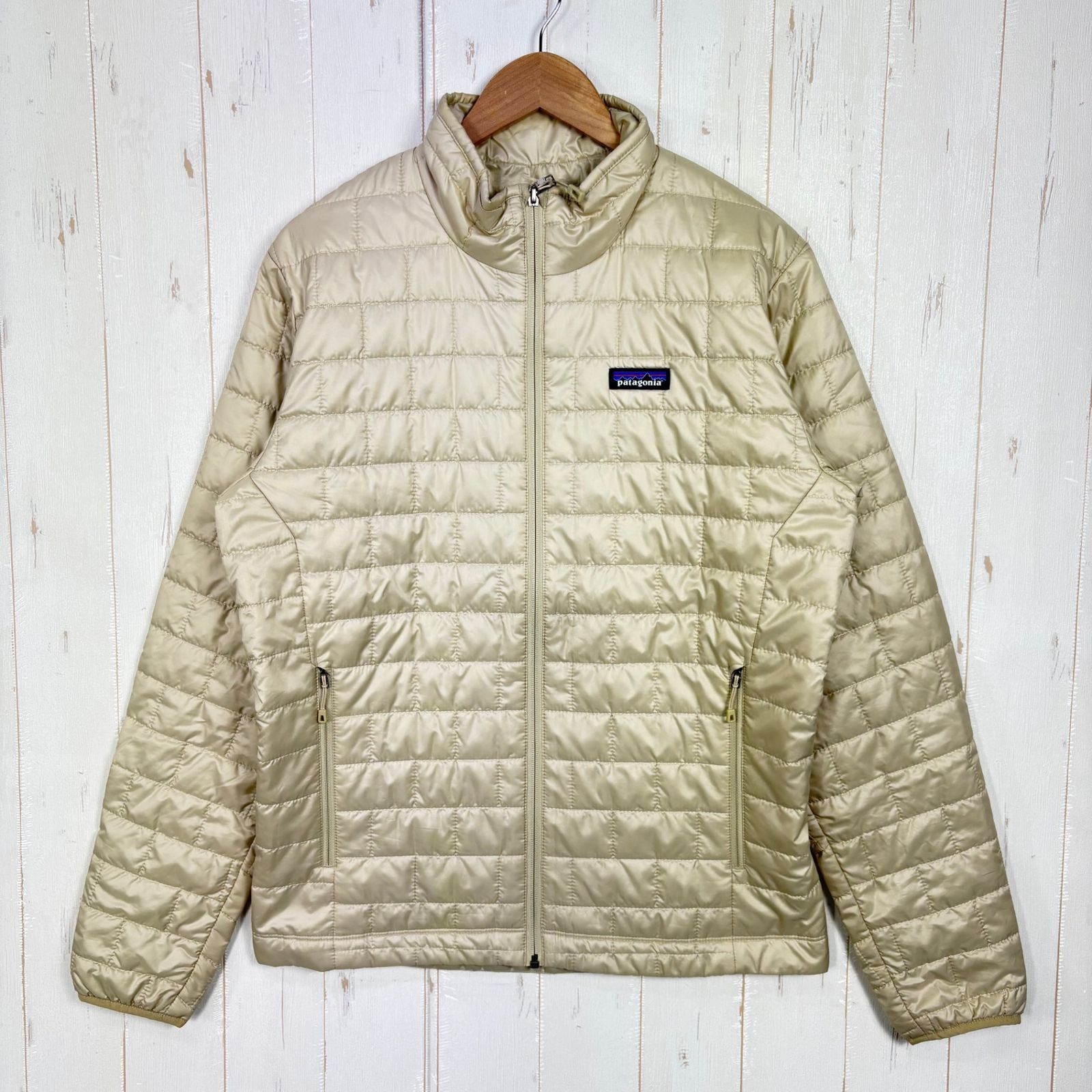 【Men's M ベージュ系】 2014 Patagonia ( パタゴニア ) ナノ パフ ジャケット Nano Puff Jacket ELKH 希少カラー 入手困難 化繊ダウン ウェア トップス アウター 📦️Men's M ベージュ系 2014 Patagonia ( パタゴニア ) ナノ パフ