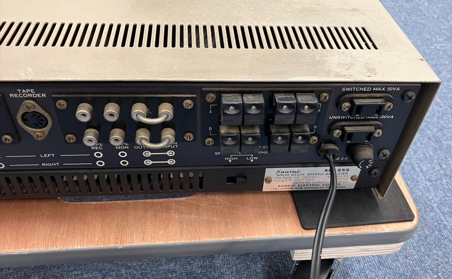 G007-SA2-780 Sansui サンスイ SOLID STATE STEREO AMPLIER プリメイン