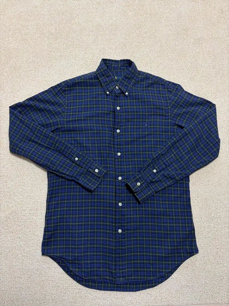 S) ポロラルフローレン ポニー ロゴ CHECK シャツ