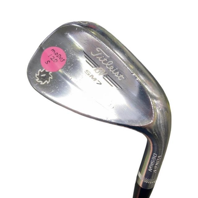 中古】 タイトリスト VOKEY SPIN MILLED SM7 ツアークロム 52°/12°F